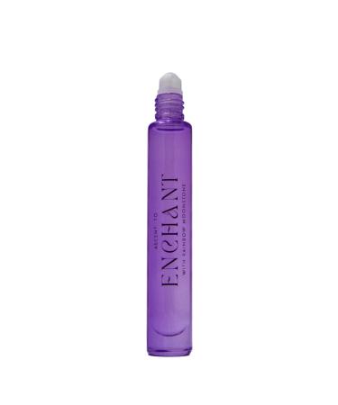 ASCENTION Ascent to Enchant Astral Elixir | Clean Perfume with Rainbow Moonstone Healing Crystal Rollerball | Skin Safe Roll-On Parfum | Woody Mystical Aromatic Scent w/Lavender Sage & Cardamom Ascent to Enchant 0.34 Fl Oz (Pack of 1)