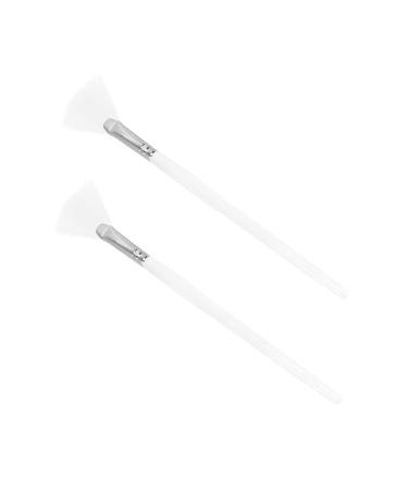 Lurrose 2PCS Premium Facial Mud Applicator Brushes - Professional Fan Shaped Durable Brushes for Travel | International Shipping Available - Buy Online on GoSupps.com