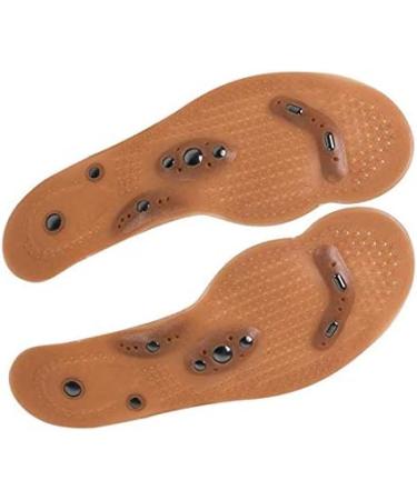 Magnetic Acupressure Slimming Insoles - Pair Foot Care Cushion Massage Pads for Optimal Comfort - Buy Online on GoSupps.com