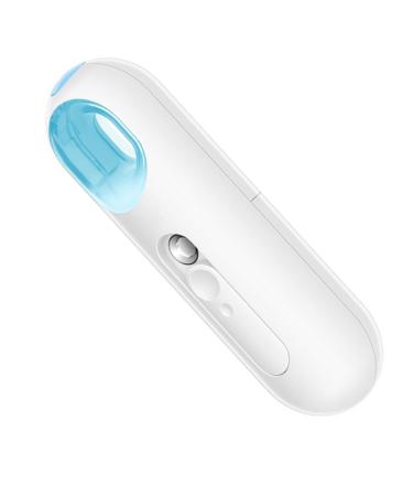 HAPINARY Mini Face Spray Instruments Mist Sprayer Steamer Portable Hydration Instrument White