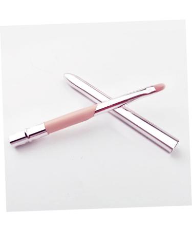 Angoily Lip Brush with Lid | Travel Makeup Applicator for Lip Gloss Lip Tint and Lipstick | Perfect for On-the-Go Beauty - Buy Online on GoSupps.com