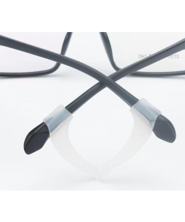 Anawakia Anti-Slip Glasses Holder - 20 Pairs Silicone Retainers & Temple Hooks - Black | International Shipping Available - Buy Online on GoSupps.com