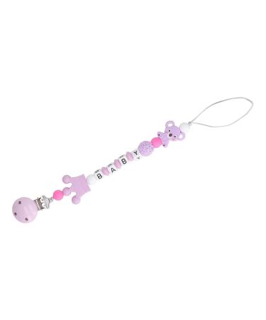 Shop Clip Holder Toy - Safe Silicone Animal Washable Baby Clip Toy for Toddlers - Perfect Shower Gift (Purple) - Buy Online on GoSupps.com