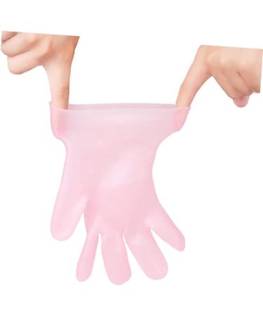 Housoutil 1 Pair Whitening Moisturizing Gloves Holly Headband Heel Moisturizing Gloves White Gloves Men Moisturizing Gloves for Women Dry Skin Gloves Sebs Sun Protection Pink - Buy Online on GoSupps.com
