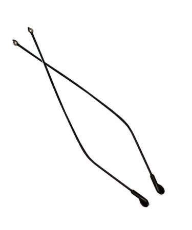 MUNANI Glasses Arm Leg Glasses Replacement Glasses Arm Leg Glasses Replacement Accessories 1 Pair Metal Glasses Temple Arm Glasses Replacement Black