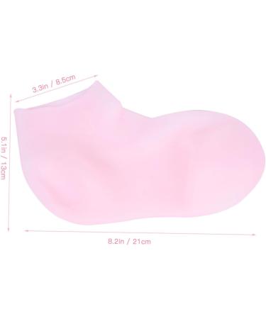 POPETPOP 1 Pair Protective Socks Silicone Gel Ladies Socks Foot Moisturizing Socks Lotion Infused Socks Cracked Feet Foot Spa Socks Feet Treatment Sock for Rough Skin Sock for Dry Cracked - Buy Online on GoSupps.com