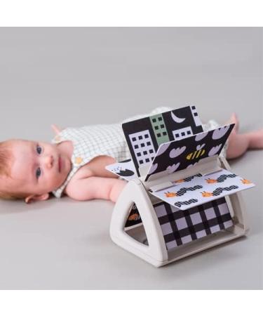 Taf Toys TAF13125 Urban Garden Tummy Time Spinning Baby Book - Black & White Colorful Pictures - Buy Online on GoSupps.com