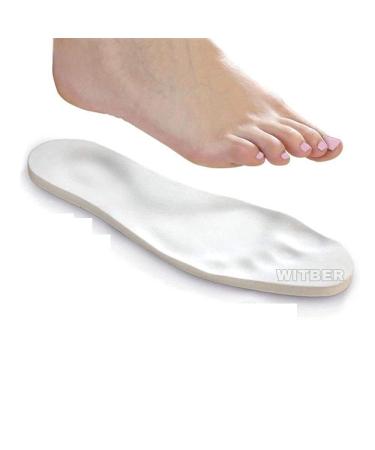 2 Pairs Memory Foam Insoles Shoe Comfort Unisex Size Cushion Feet Pad Heel Shock