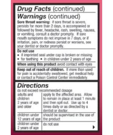 HurriCaine Watermelon Topical Anesthetic Gel 1oz - Fast-Acting Pain Relief - Buy Online on GoSupps.com