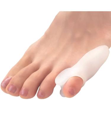 Chiroplax Tailor's Bunion Corrector Pad Bunionette Straightener Separator Cushion Pinky Toe Protector Shield Pain Relief Spacer Splint Cover Guard (6 Pack)