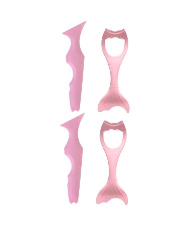 FOMIYES 4 Pcs Eyeliner Make up Tools Makeup Supply Constant Temperature Eyelash Brush