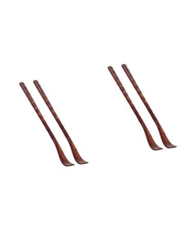 Tovinanna 4 pieces of practical scratch scratch tool for the back pressure reduction tool for the back hand tools scalp massage devices neck massage device back scratcher scratchy scratches