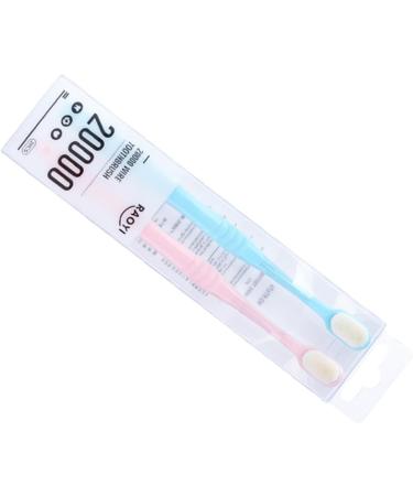 Shop Homsfou 2-Pack Soft Toothbrush - Family-Friendly Eco-Friendly Household Cleaners for Adults & Pregnant Women | International Shipping Available - Buy Online on GoSupps.com