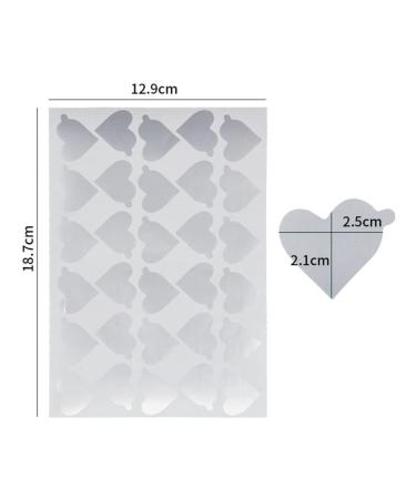 Buy Minkissy 3 Eyelash Glue Sticker Tools - Disposable Lash Glue Pad & Heart Shaped Holder for Eyelash Extensions | International Shipping - Buy Online on GoSupps.com