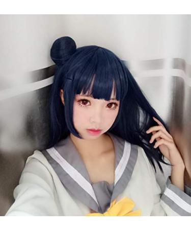 Buy Lovelive Sunshine Tsushima Yoshiko Cosplay Wig - Heat Resistant Synthetic Hair + Wig Cap | Love Live Aqours Yohane - Buy Online on GoSupps.com