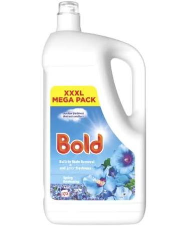 Bold Laundry Liquid Spring Awakening 172 Wash 4.988L Sold by Slamtech