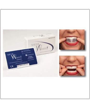 Sheer White Teeth Whitening Strips - Double Pack for Brighter Smile - Buy Online on GoSupps.com