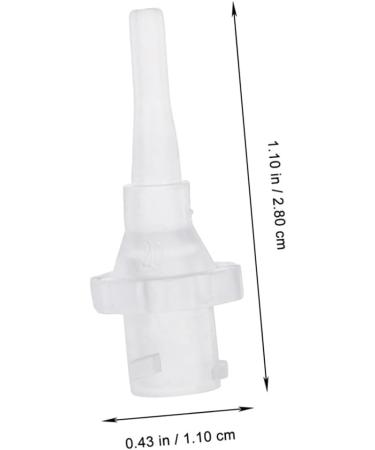 BCOATH 10pcs Disposable Conical Ear Washer Tips for Adults and Family PP Earwax Cleaning Tools Safe and Flexible Ear Flushing Nozzles for Irrigation and Hygiene - Buy Online on GoSupps.com