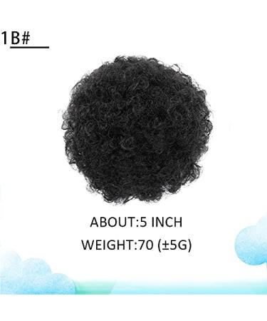 Buy Synthetic Buns Boy Wig | Afro Puff Hair Accessories for Girls & Women | Ballerina Ponytail FB12-1B - International Shipping - Buy Online on GoSupps.com