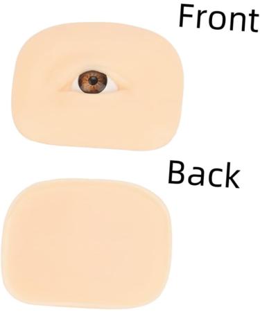 FOMIYES 4 sets Eye Professional Artificial Practice Fake Thick Up Portable Blank of Board Reusable Makeup 6.9x5.2cmx4pcs Assorted Colorx4pcs - Buy Online on GoSupps.com