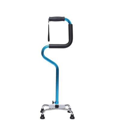 Old Man Walking Cane Four Feet Multi-Function Turning Non-Slip Elderly Crutches Lightweight Folding Adjustable Aid Family Elegant