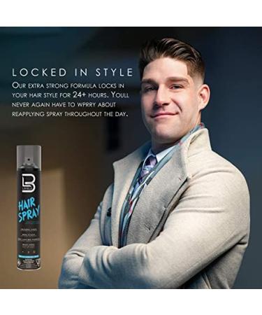 L3 Level 3 Hair Spray and Powder - Long Lasting and Strong Hold Hair Spray - Great for Men and Women - Buy Online on GoSupps.com