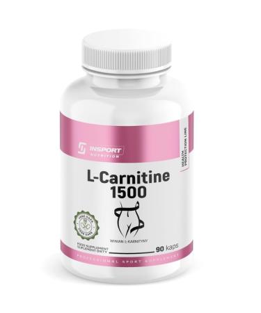 L-Carnitine 1500 90 G lules | Br leur de Graisse Puissant | Perte de Poids & nergie | Suppl ment Amin V g tarien | INSPORT