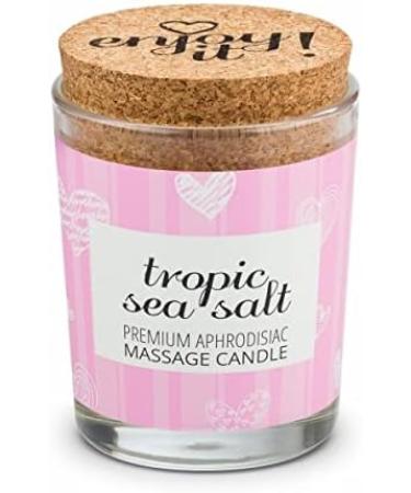 Buy MAGNETIFICO Enjoy It! 70ml Massage Candle - Tropical Fruit Blossoms & Sea Salt | International Shipping - Buy Online on GoSupps.com