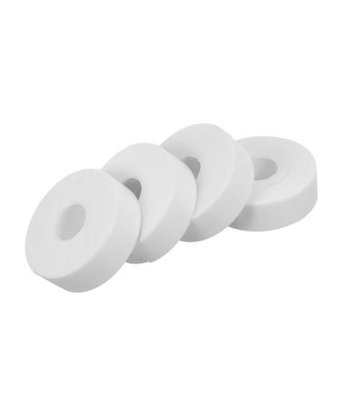 Angoily 4 Rolls Eyelash Tape Lower Lashes Eyelash Adhesive Tape Eyelash Tapes Eyelash Dispenser Tape Eyelash Mascara Lash Pads and Tape Foam White Thickened Set