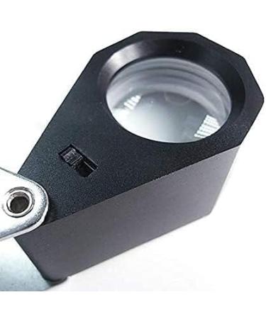 Lightweight Magnifying Glass 21Mm Lens Foldable 30X High-Definition Magnifying Glass Magnifying Glass Can Be Used for Repaiidentification Tools Lofty Ambition - Buy Online on GoSupps.com
