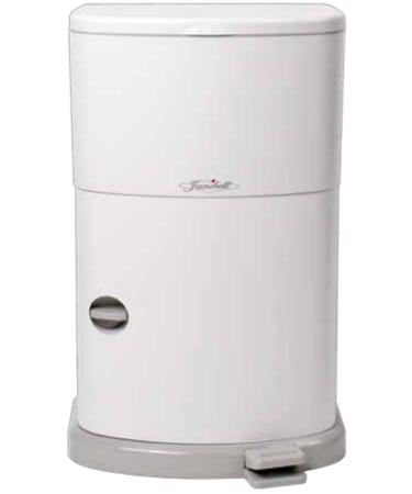JANIBELL Akord Slim Nappy Bin 26 Litres | Nappy Bucket for Adults | Discreet Nappy Disposal System | Disposal Incontinence Material - Buy Online on GoSupps.com