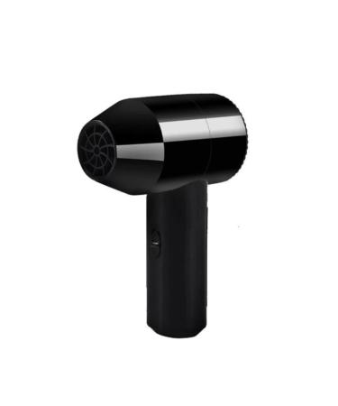 Cordless Hair Dryer Portable Handheld Travel Hair Dryers Rechargeable Battery Hair Dryers for Women Men Camping School Oil Painting Drying Tools(Black)