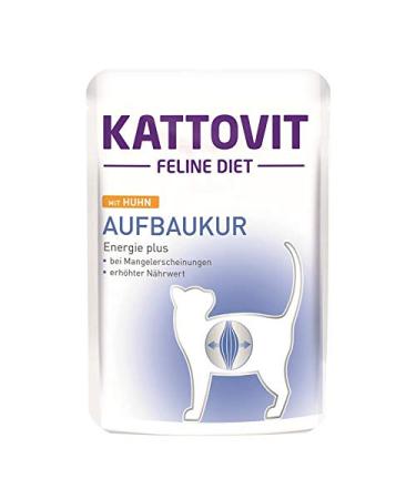 Finnern KATTOVIT building cure chicken | 24x 85g cat food for underweight cats