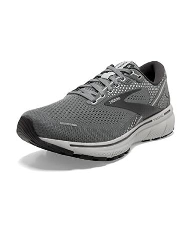 Brooks Men's Ghost 14 Neutral Running Shoe 11 Grey/Alloy/Oyster