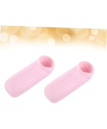  Healeved Healeved 1 Pair Gel Foot Cover Moisturizer Feet Skin Hydrating Heel Socks Care Moisturizing Socks for Women Gel Hydrating Socks Pink - Buy Online on GoSupps.com