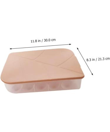 Mikikit Kitchen Egg Tray 3pcs Egg Storage Box Eggs Drawer Storage Bins Egg Storage Tray Egg Tray Storage Rack re-usable - Buy Online on GoSupps.com