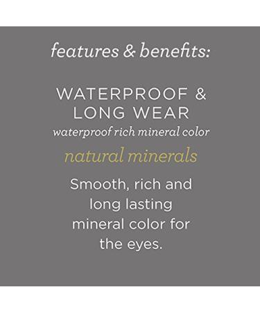 Pacifica Beauty Natural Eye Pencil - Gun Metal (Silver/Grey) - 0.1 oz - Buy Online on GoSupps.com