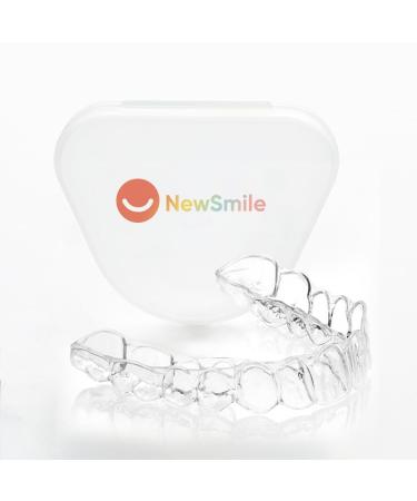 Custom Clear Dental Retainers Upper & Lower Pieces | At-Home Replacement Retainers | Medical Grade ISO Fabrication (1 set)