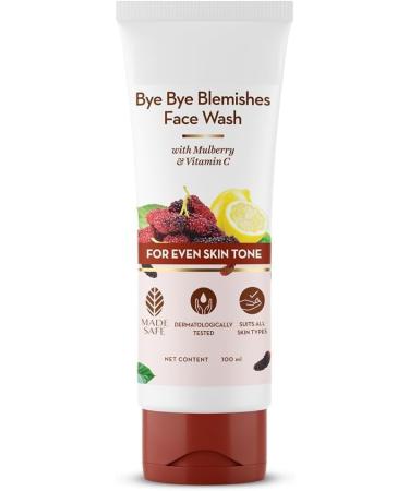 DX Blemishes Blackberry Vitamin C Face Wash for Even Complexion - 100ml Gently Cleanses | Reduces Dark Spots | Brightens Skin | Reduces Pigmentation | Niacinamide