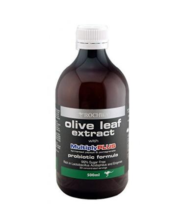 Organic Olive Leaf Extract with Papaya and Pomegranate.