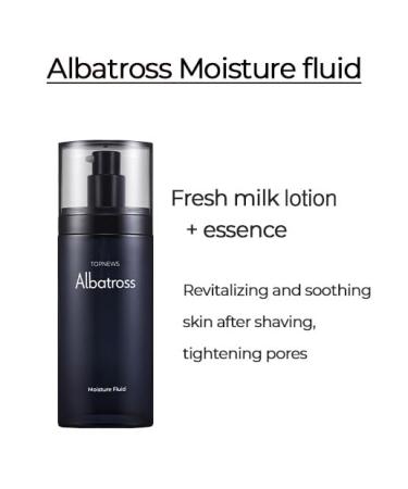 CHARMZONE Albatross Men's Skincare Set | Aftershave Toner & Emulsion | Hydrating Father's Day Gift | 10.5 fl. oz Travel Size - Buy Online on GoSupps.com