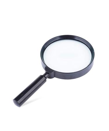 Portable Handheld Magnifying Glass Jumbo Size 5X Reading Magnifier Compatible with Books Newspapers Maps Coins Jewellery Hobbies Crafts Good Times