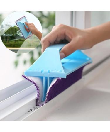 Gap Cleaning Brush Household Window Track Slot Sweep Ash Cleaner Brush Window Glass Wiper Groove Creative Cleaning Tools 1pc C-pink - Buy Online on GoSupps.com