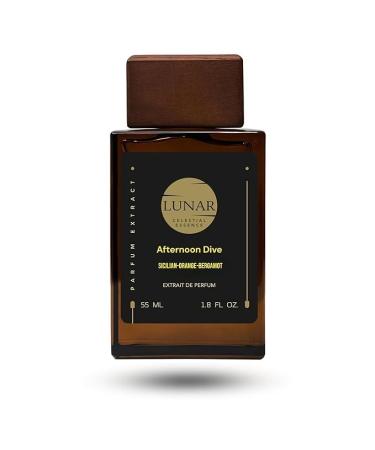 Afternoon Dive: Unisex Fragrance Inspired by Afternoon Swim | Long-Lasting Concentrated Eau de Parfum for Men and Women | Niche Cologne | Luxury Perfume (55ml)