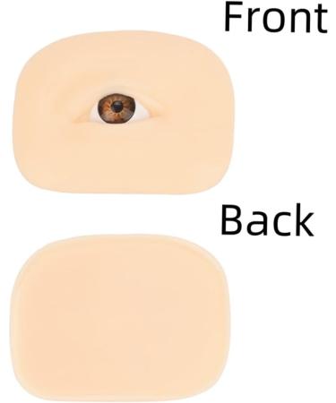 Beatifufu 1 Set Makeup Practice Skin Eyeshadow Fake Silicone Skin Blank Makeup Skin Tool Make up - Buy Online on GoSupps.com