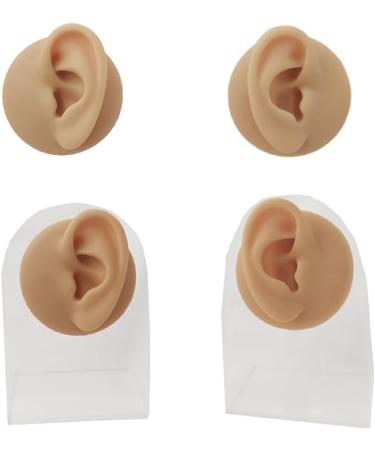 WEHOMY Silicone Left Ear Model for Teaching Instruction - Realistic 3D Display Tool Skin Color - Buy Online on GoSupps.com