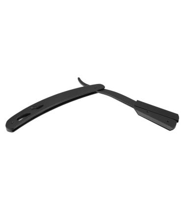 Portable Stainless Steel Foldable Razor Stand for Men | Beard Hair Removal & Haircuts at Home - Black - Buy Online on GoSupps.com