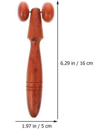Shop 2-St Roser Wooden Scooter & Gua Sha Massage Tools | Acupressure Skin Care & Cosmetic Rollers - International Shipping - Buy Online on GoSupps.com