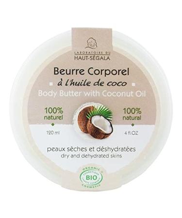 Laboratoire du Haut-Segala Body Butter with Organic Coconut Oil 120 ml