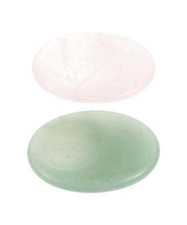 FRCOLOR Facial Scraping Board Set - 4 Pcs Gemstone Beauty Massagers & Acupoint Tools for Glowing Skin | Face Gua Sha & Tiger Rock Plates | International Shipping - Buy Online on GoSupps.com